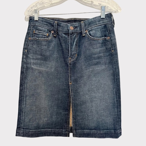 Citizens of Humanity by Jerome Dahan Sophia 300 Denim Skirt Size 26 - Picture 1 of 9